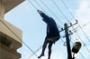 Udupi: Hi-drama as drunken man climbs electric pole
